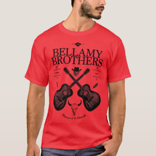Camiseta Logo de la guitarra acústica de Bellamy Brothers