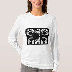 Camiseta Logo de la Iglesia de las 9 Velas Reflecciones