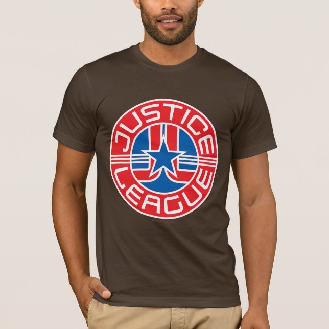 Camiseta Logo de la Liga de la Justicia (Anverso)