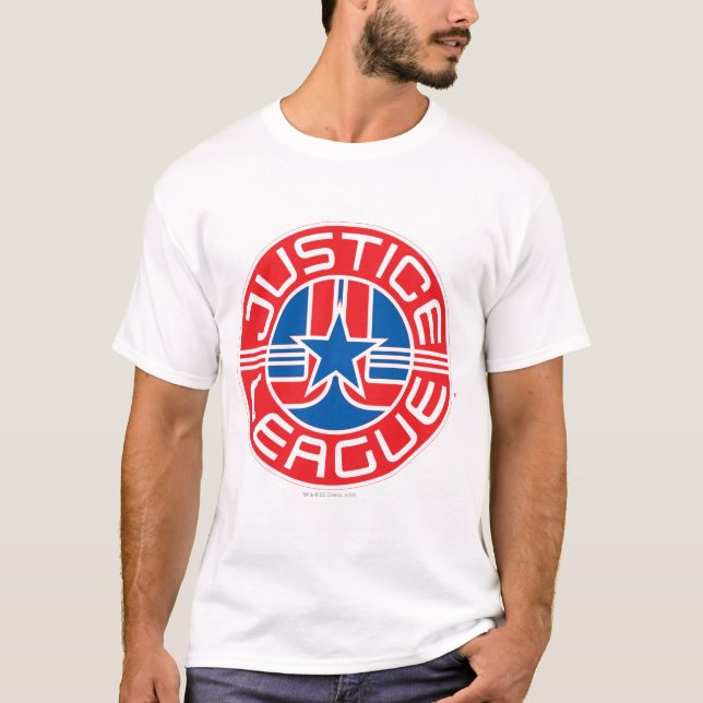Camiseta Logo de la Liga de la Justicia (Anverso)
