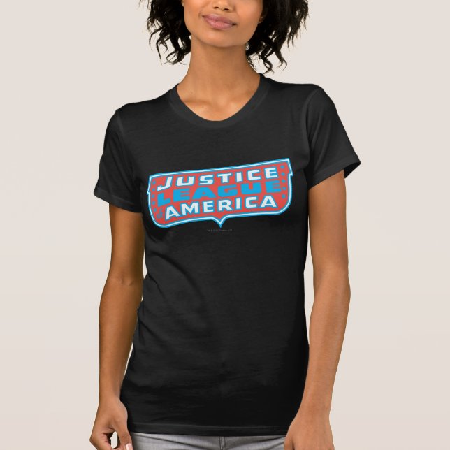 Camiseta Logo de la Liga de la Justicia (Anverso)