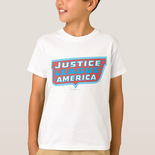 Camiseta Logo de la Liga de la Justicia (Anverso)