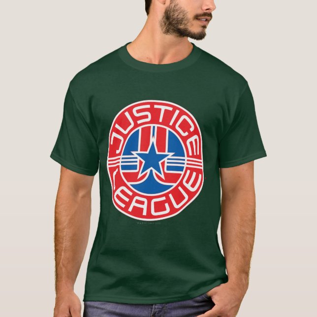 Camiseta Logo de la Liga de la Justicia (Anverso)