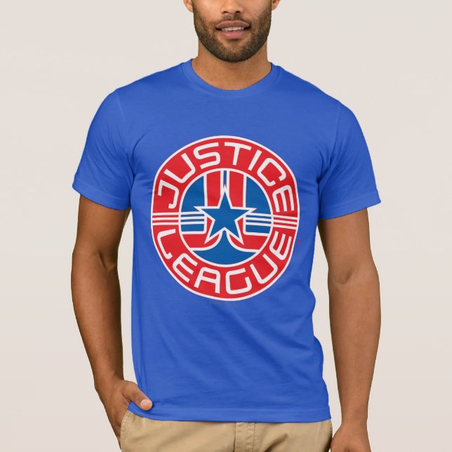 Camiseta Logo de la Liga de la Justicia (Anverso)