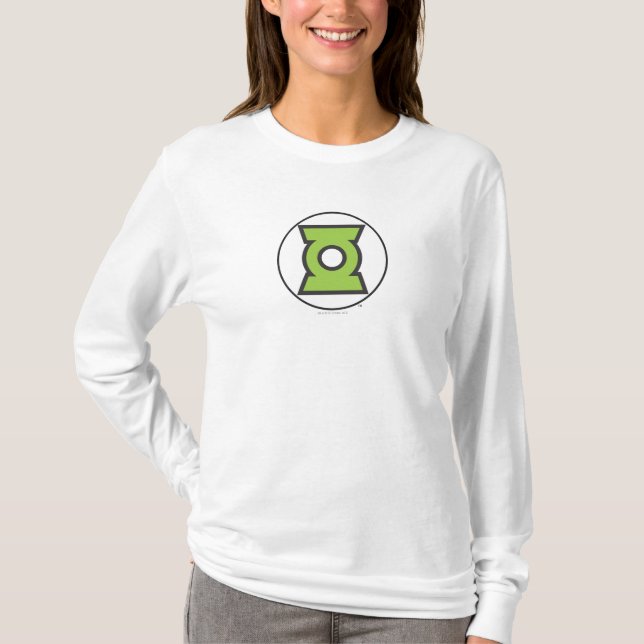 Camiseta Logo de la Linterna Verde 11 (Anverso)