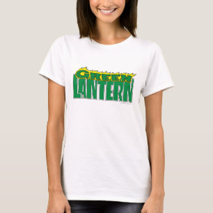 Camiseta Logo de la Linterna Verde - Flamas amarillas