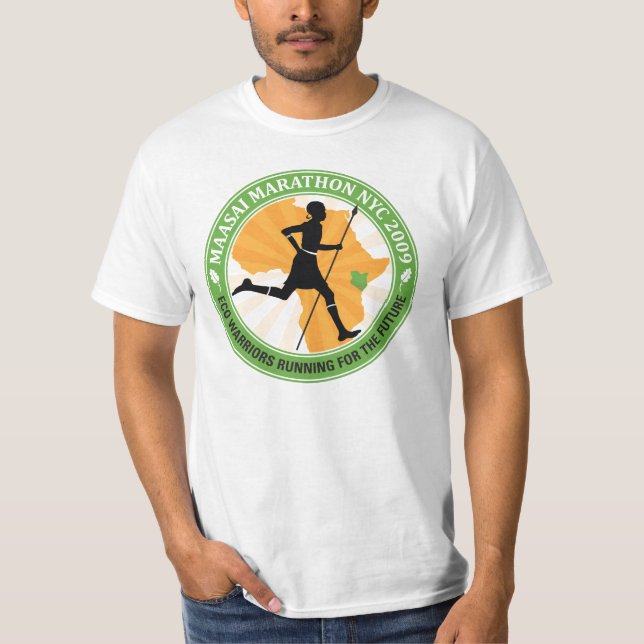 Camiseta Logo de la maratón de Maasai 2009 (Anverso)