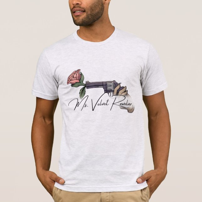 Camiseta Logo de la marca Velvet Revolver 2025 (Anverso)