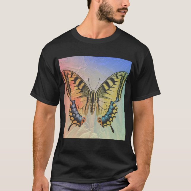 Camiseta Logo de la mariposa: Elegancia en movimiento (Anverso)
