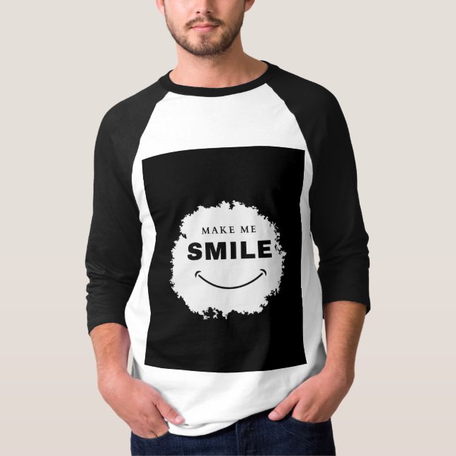 Camiseta Logo de la mejor sonrisa del hombre (Anverso)