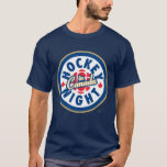 Camiseta Logo de la Noche de Hockey en Canadá<br><div class="desc">El presente logotipo utilizado desde 1998. La noche de hockey en Canadá es la marca usada para las presentaciones de televisión canadienses de la Liga Nacional de Hockey. Aunque el nombre se ha usado para todas las transmisiones de NHL en CBC Television (independientemente de la hora del día), Hockey Night...</div>
