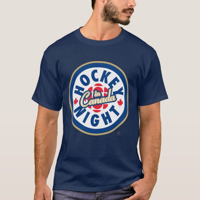 Camiseta Logo de la Noche de Hockey en Canadá (Anverso)