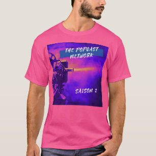 Camiseta Logo De La Segunda Temporada De La Red Popcast