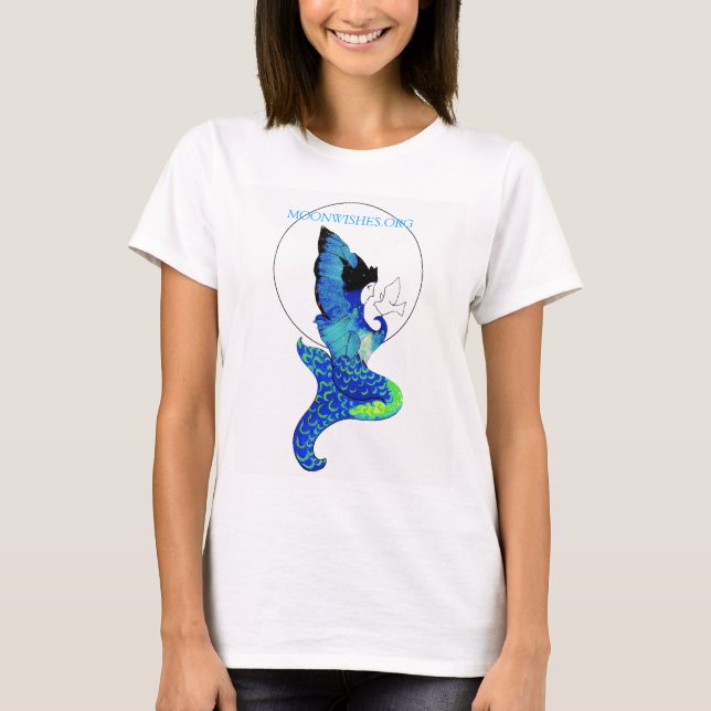 Camiseta Logo de la sirena de la luna (Anverso)