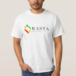 Camiseta Logo de la Universidad Rasta Colores de rasta Regg