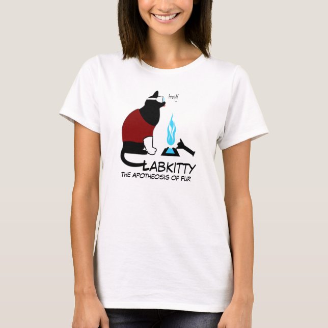 Camiseta Logo de LabKitty (v 2.0) (Anverso)