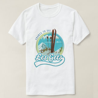 Camiseta Logo de Les Gets francia para esquiar