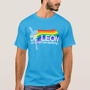 Camiseta Logo de los ministerios cristianos LGBT de Leon y 