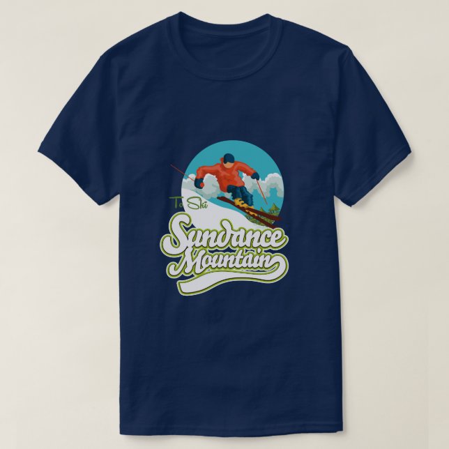 Camiseta Logo de los montes Sundance (Diseño del anverso)