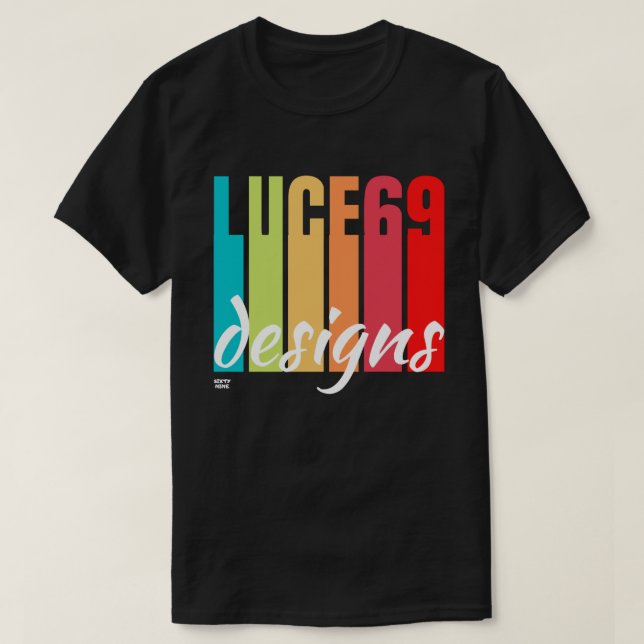 Camiseta Logo de "LUCE69 DESIGNS" (Diseño del anverso)