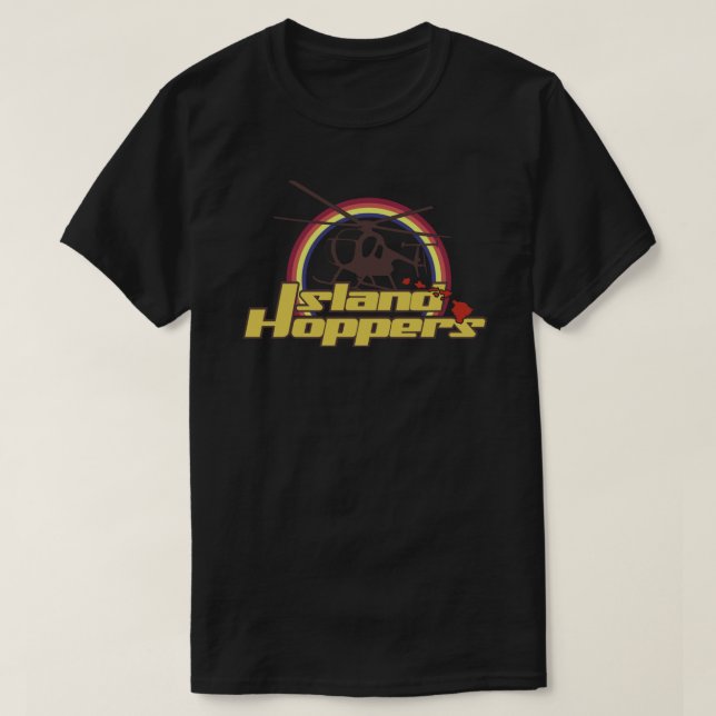 Camiseta Logo de Magnum Island Hoppers (para la baca de col (Diseño del anverso)