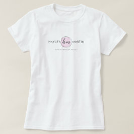 Camiseta Logo de maquillaje/Personalizado del diseñador de 