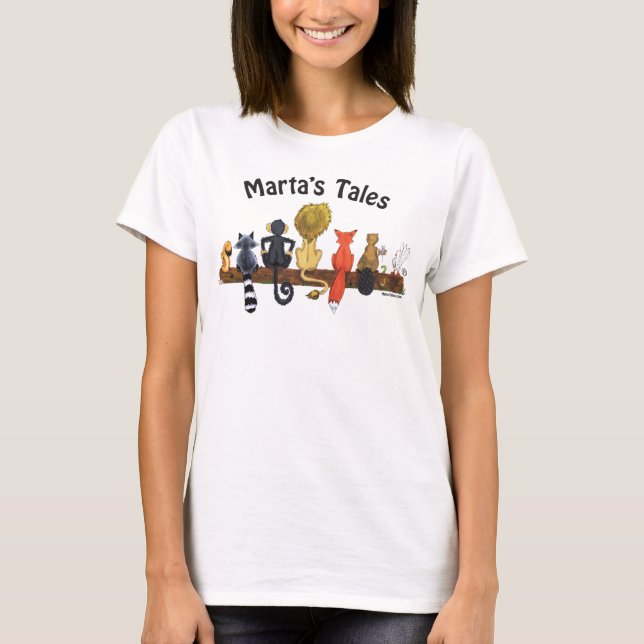 Camiseta Logo de Marta's Tales (Anverso)