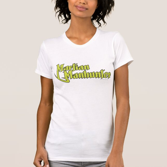 Camiseta Logo de Martian Manhunter (Anverso)