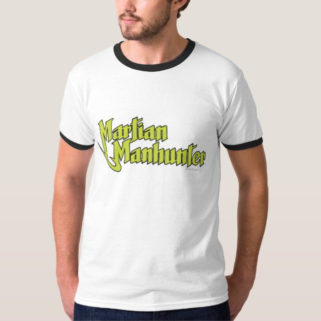 Camiseta Logo de Martian Manhunter (Anverso)