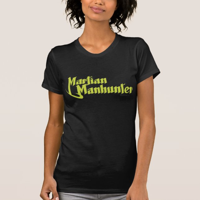 Camiseta Logo de Martian Manhunter (Anverso)