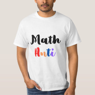 Camiseta Logo de Math Antics Colorful