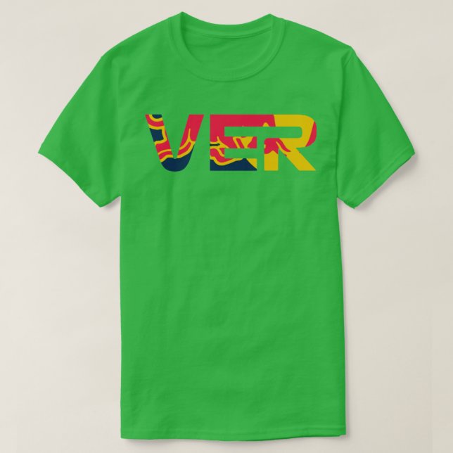 Camiseta Logo de Max Verstappen (Diseño del anverso)