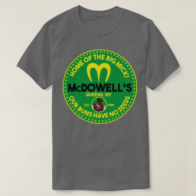 Camiseta Logo de McDowellx27s (Diseño del anverso)