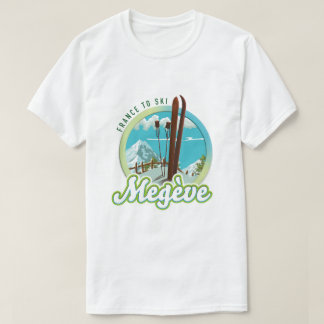 Camiseta Logo de Megève france ski