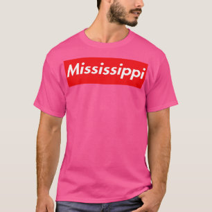 CAMISETA LOGO DE MISSISSIPPI SUPER USA