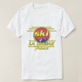 Camiseta Logo de Morzine France Ski 80