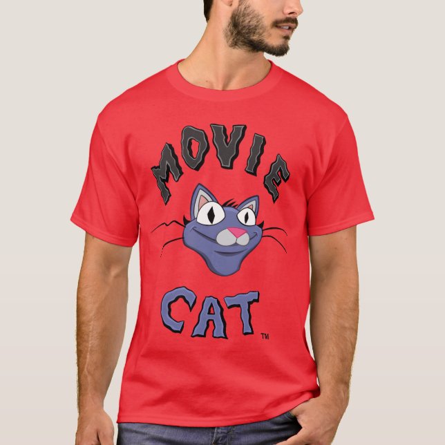 Camiseta Logo de Movie Cat (Anverso)