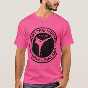 Camiseta Logo de Muay Thai (negro)