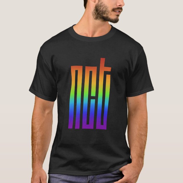 Camiseta Logo de NCT Rainbow (Anverso)