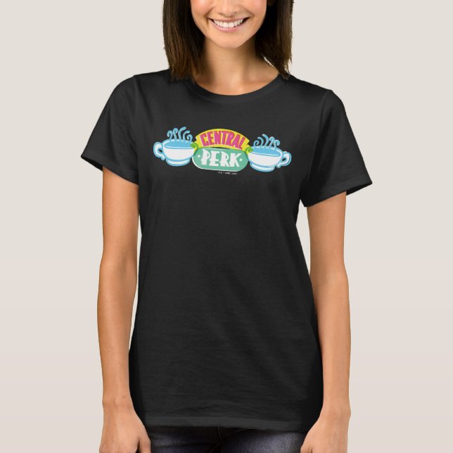 Camiseta Logo de Neon Central Perk (Anverso)