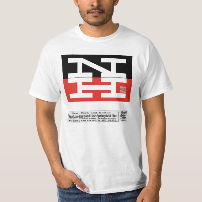 Camiseta Logo de New Haven Railroad    (Anverso)