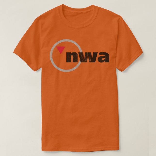 Camiseta Logo de Northwest Airlink Airlines (Diseño del anverso)