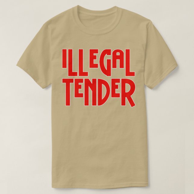Camiseta LOGO de oferta ilegal (Diseño del anverso)