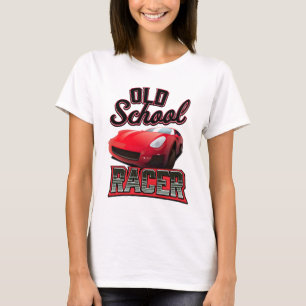 Camiseta Logo de Old School Racer