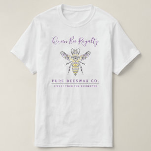 Camiseta Logo de Ornate Bee Personalizado Beeswax
