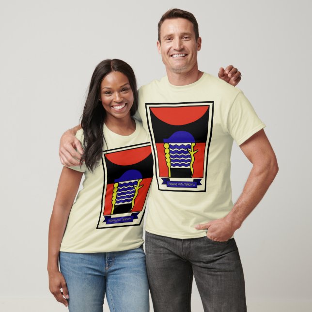 Camiseta Logo de Padang, Indonesia (Unisexo)