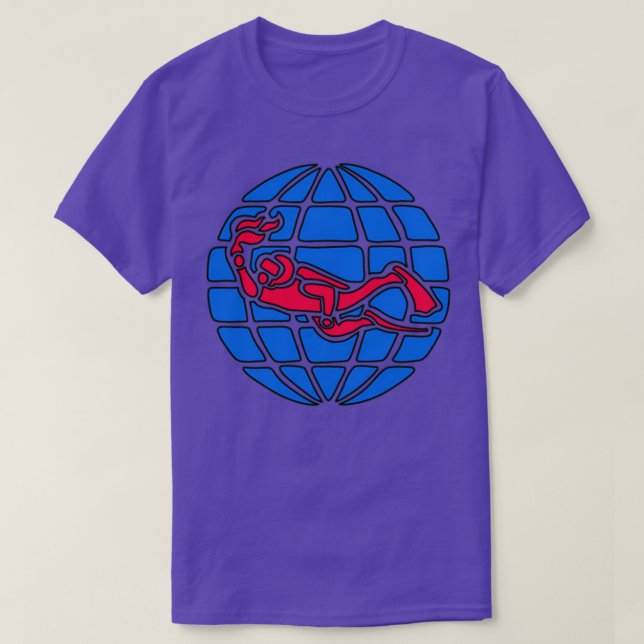 Camiseta Logo de PADI (Diseño del anverso)