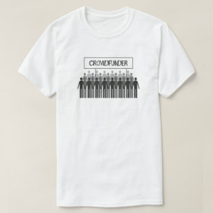 Camiseta Logo de People, crowdfunder, crowdfunding