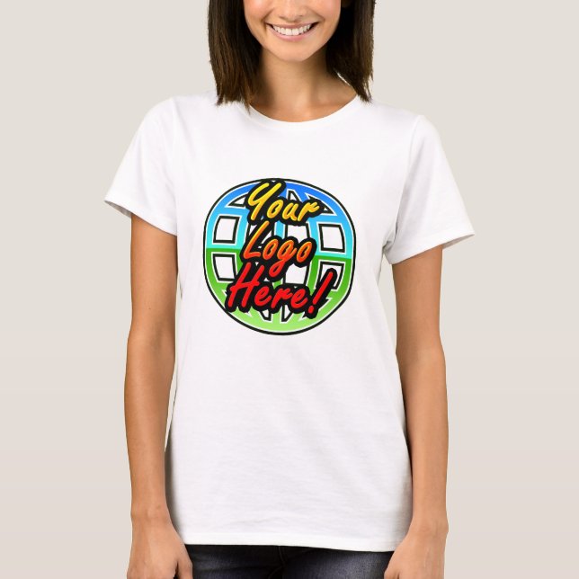 Camiseta Logo de Personalizado de imagen única Uniforme/Pro (Anverso)