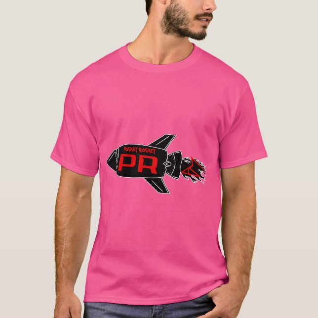 Camiseta Logo de Pocket Rocket Bold Muay Thai (Anverso)